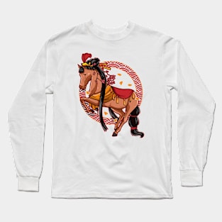 Japanese Horse Long Sleeve T-Shirt